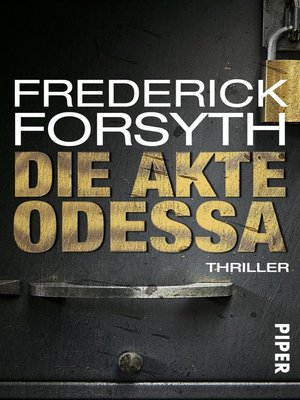 cover image of Die Akte ODESSA